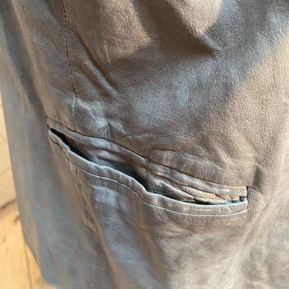 Lucky Brand leather jacket - Picture 2 of 4